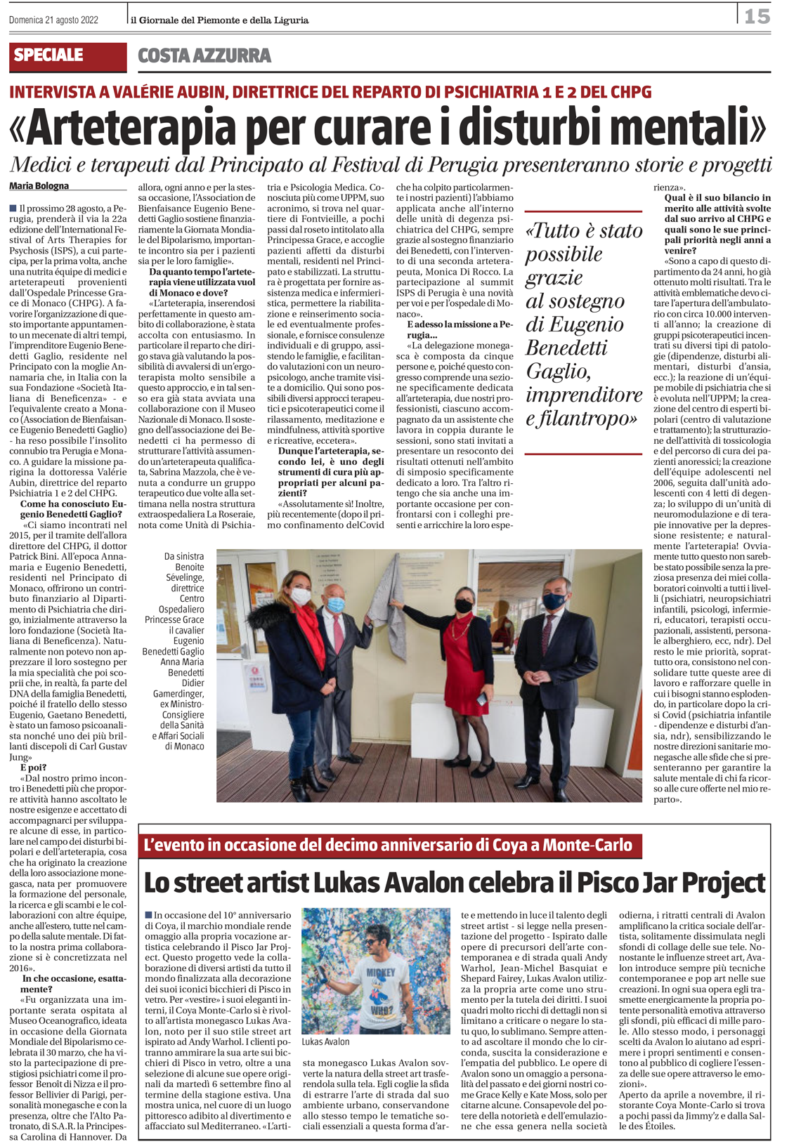Intervista a Valérie Aubin, in occasione della 22a edizione dell'International Festival of Arts Therapies for Psychosis