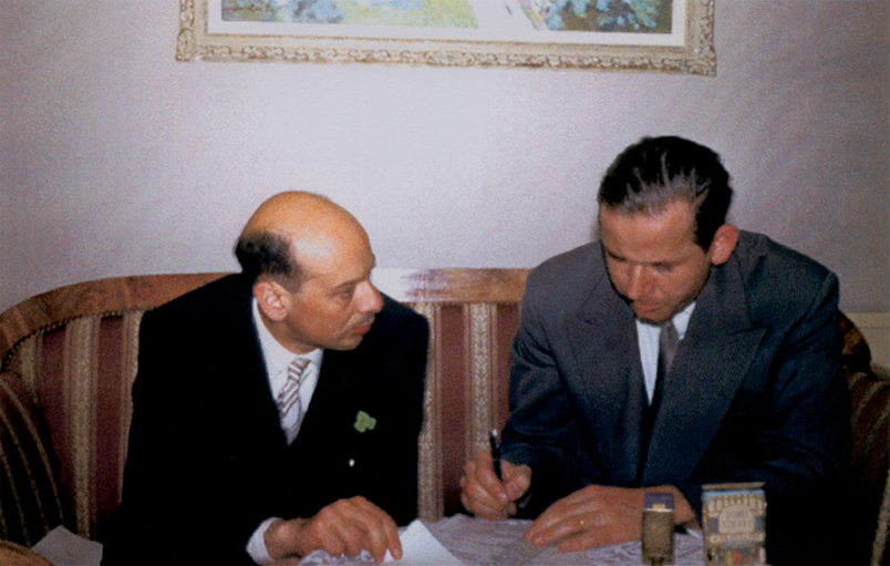 Gaetano Benedetti and Christian Müller